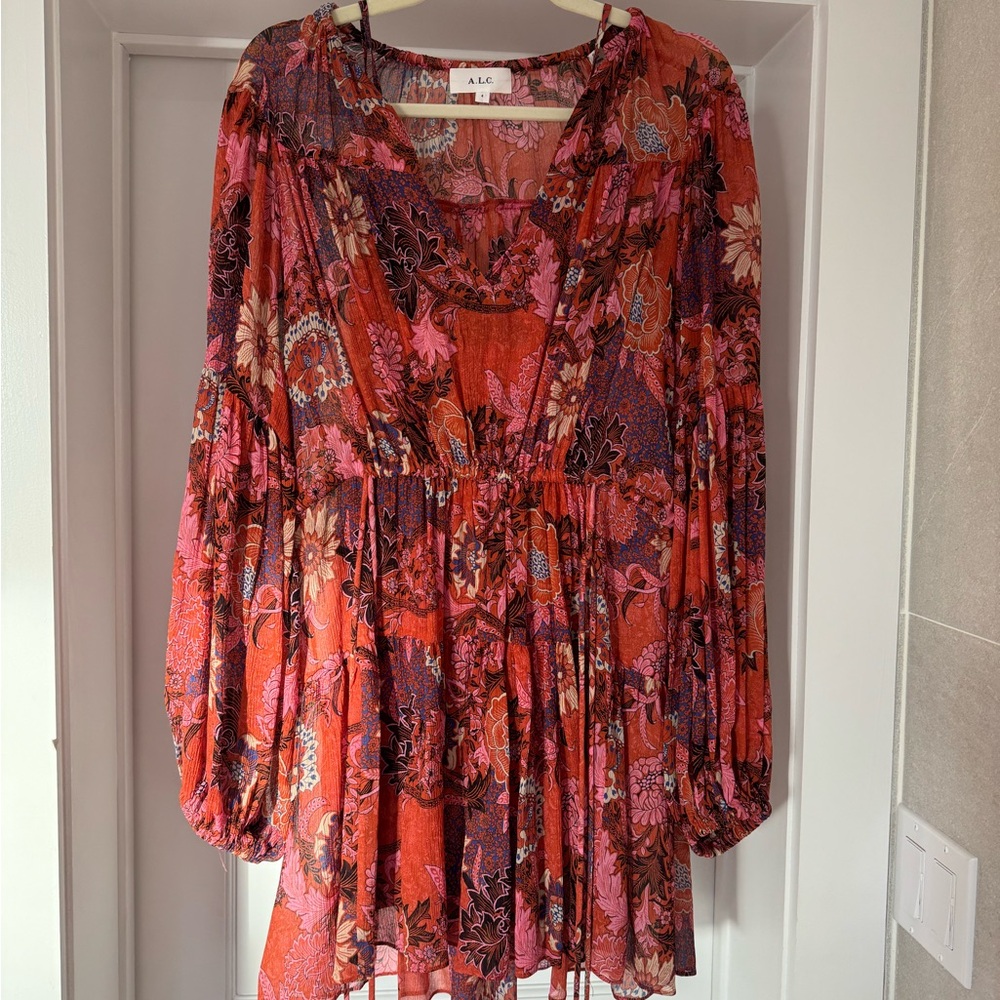 A.L.C floral dress